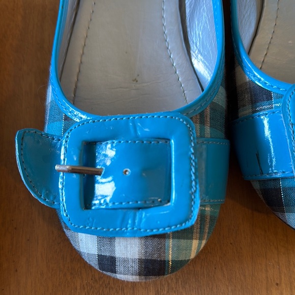 Pink and Blue Flats & Loafers Shoes - Picture 5 of 8